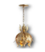 52221 Golden Feathers 1-Light Hanging Pendant Light