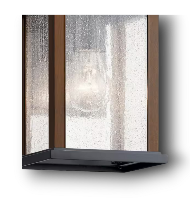 52222 Marimount 1-Light Black Outdoor Wall Lantern