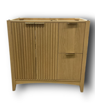 52223 Palmilla Natural Oak Bathroom Vanity Base 36"