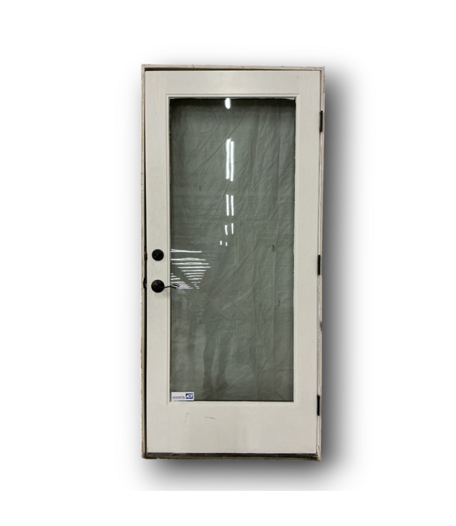 52227 Full Lite Prehung Exterior Door 36"W x 80"H