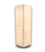 52238 Unfinished Pine 6 Panel Bifold Closet Door 36"W x 80"H
