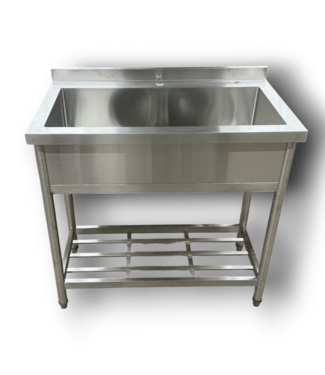 52058 Commercial Freestanding Stainless Steel Utility Sink