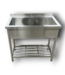 52058 Commercial Freestanding Stainless Steel Utility Sink
