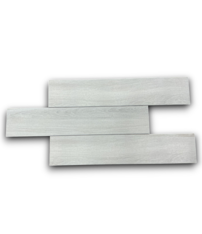 52242 Merona White Porcelain Plank Floor And Wall Tile 161.25 sq. ft.