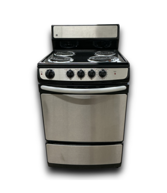 52252 Black Freestanding Electric Range 24"