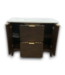 52255 Gabi Dark Walnut Bathroom Vanity With White Top 42"