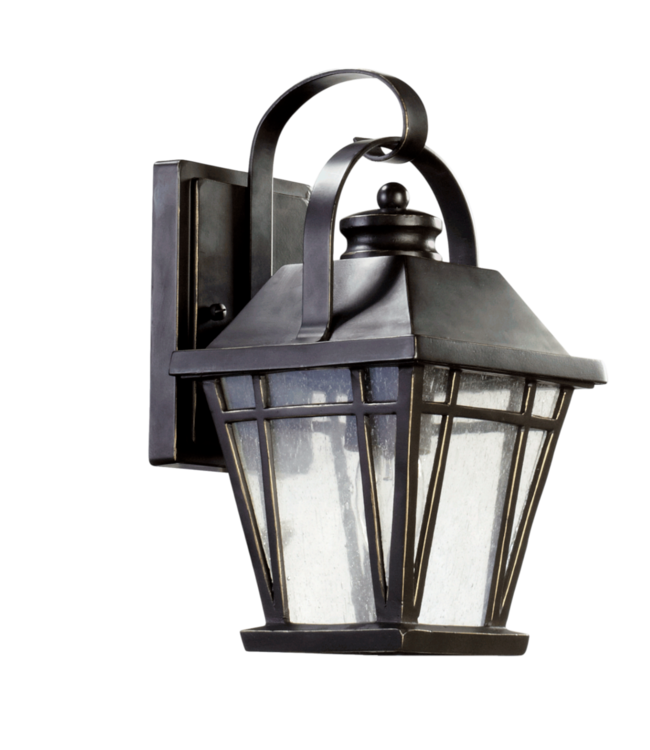 52244 Baxter 1-Light Bronze Old World Wall Lantern