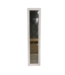 52247 White Wood Framed Mirror 17.75"W