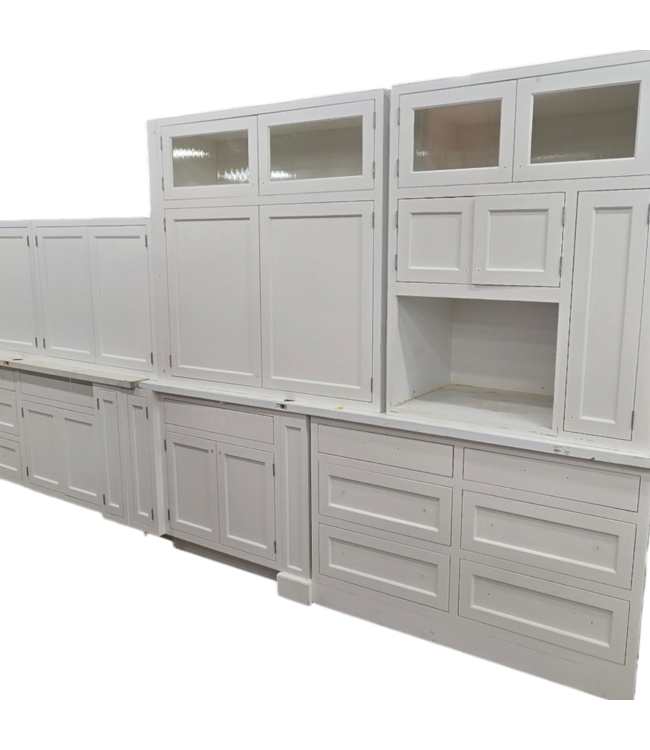 52257 Classic White Cabinet Set of 22-pcs