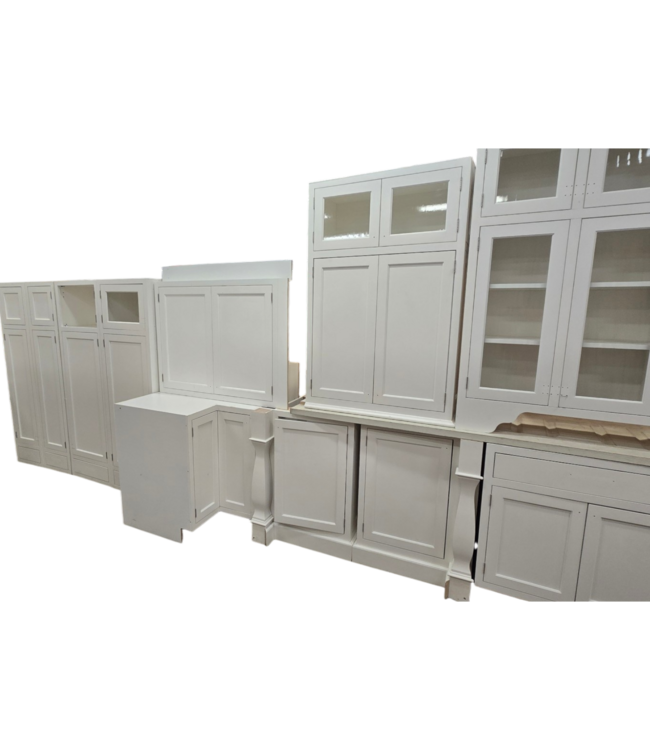 52257 Classic White Cabinet Set of 22-pcs