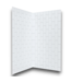 52265 QWall-Vs White 2-Piece Shower Corner Wall Panel