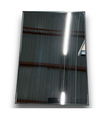 52272 Black Framed Rectangle Wall Mirror 22"W x 31"L