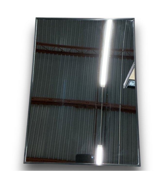 52272 Black Framed Rectangle Wall Mirror 22"W x 31"L