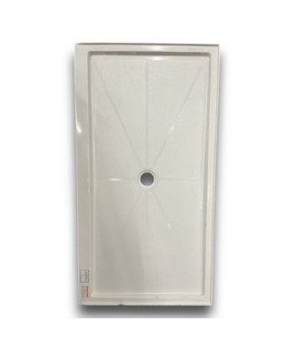 52275 Shower Pan Base With Center Drain 32"W x 60"L