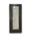 52278 Full Lite Black And White Exterior Door 42" x 95"