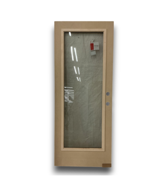 52290 Fiberglass Full Lite Exterior Door 32" x 80"