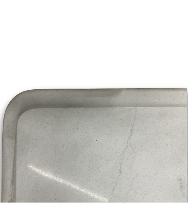 52282 Carrara White Bathroom Vanity Top With Sink 43" x 22"