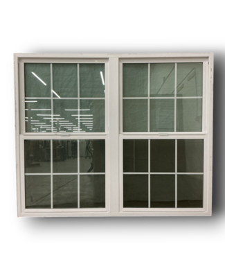 52294 Single Hung Vertical Sliding 2 Wide Window 70"W x 59"H