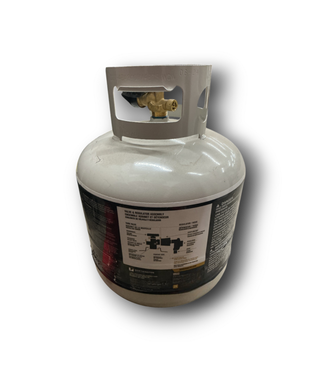 52295 Pro Grade Empty Steel Propane Tank 4.25 lbs.