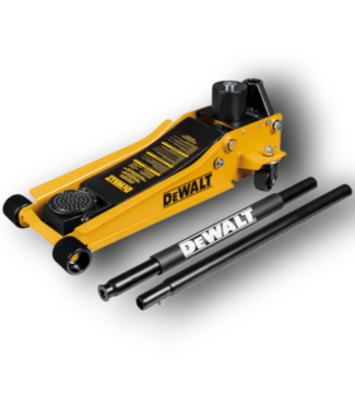 52304 Yellow 3-Ton Steel Hydraulic Floor Jack