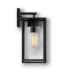 52307 Vado Black 1-Light Outdoor Wall Lantern