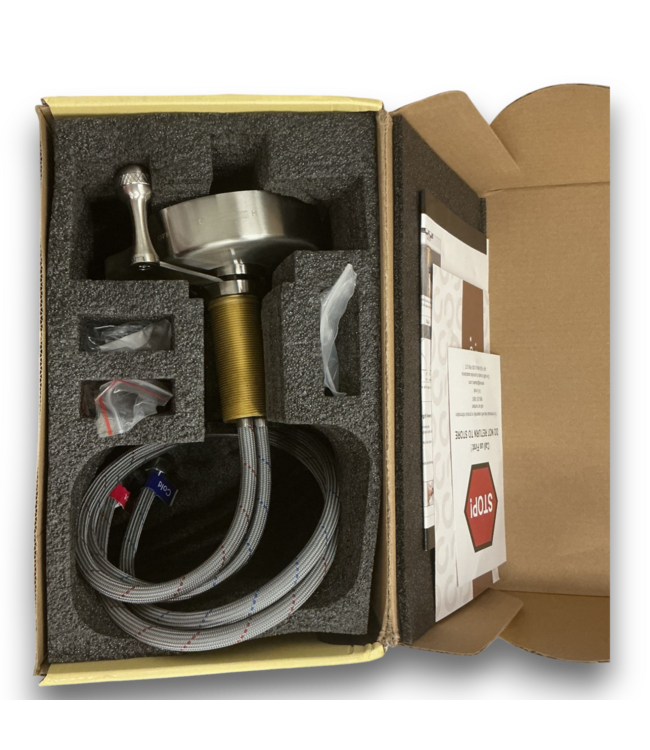 52319 Brushed Nickel Faucet Glass Rinser