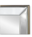 52326 Silver Framed Rectangle Mirror 22.75"W x 30.75"L