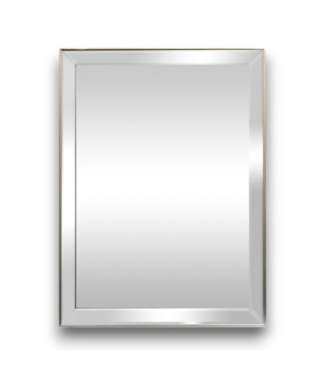 52326 Silver Framed Rectangle Mirror 22.75"W x 30.75"L