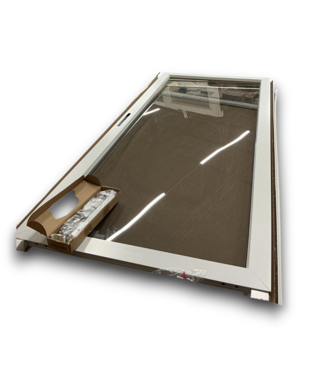 52330 White Reversible Maximum View Storm Door 36" x 81"