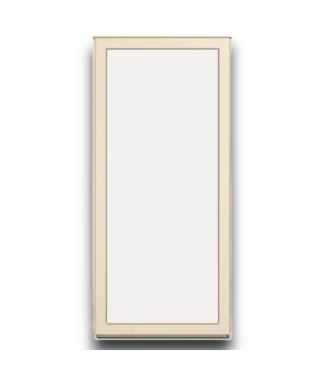 52337 Almond Maximum View Storm Door 36"W x 80"H
