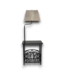 52340 Bronze Floor Lamp with Shelf