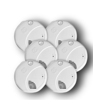 52349 Hardwired Dual Sensor Smoke Detector 6-pack