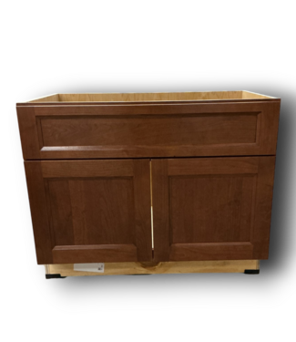 52353 Bridgewood Nutmeg Sink Base Cabinet 36"W