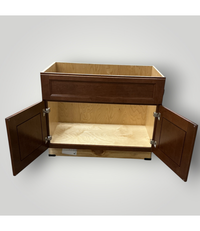 52353 Bridgewood Nutmeg Sink Base Cabinet 36"W