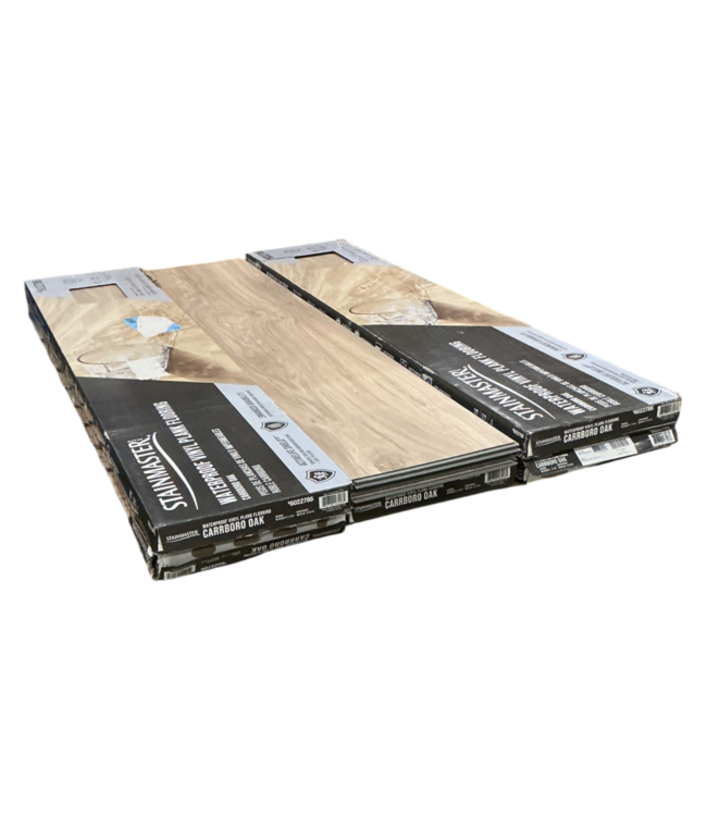 52358 Carrboro Oak Waterproof Vinyl Plank Flooring 100 sq. ft.