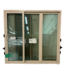 52359 Sand 3-Panel Sliding Patio Door 83.5" x 79.5"