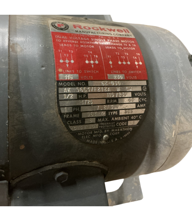 52360 Delta Rockwell Lathe Model 46-111