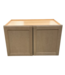 52365 Coastline Brown Upper Wall Cabinet 36"W