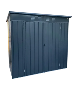 52366 Metal Storage Shed Sloped Roof 5' x 3''