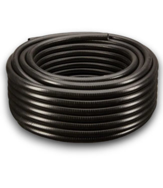 52370 Black Flexible PVC Pipe 1" x 100'