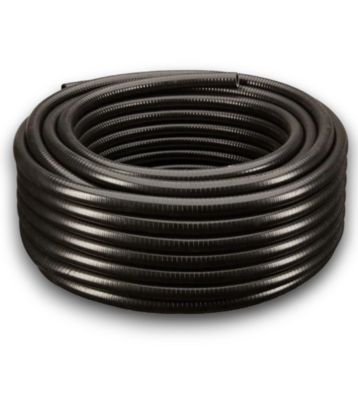 52370 Black Flexible PVC Pipe 1" x 100'
