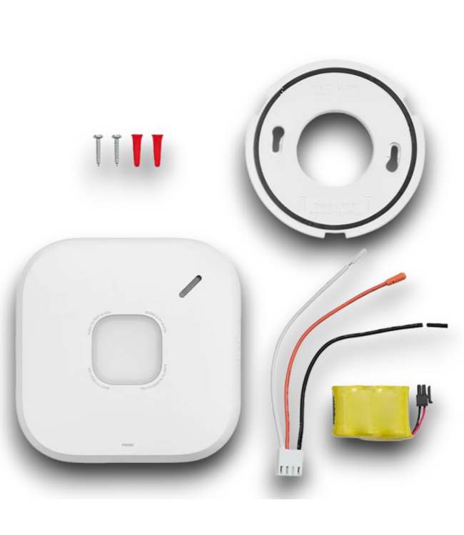 52372 White Smart Smoke & Carbon Monoxide Alarm
