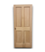 52375 Solid Core Unfinished Pine Interior Door RH 33.75" x 80"