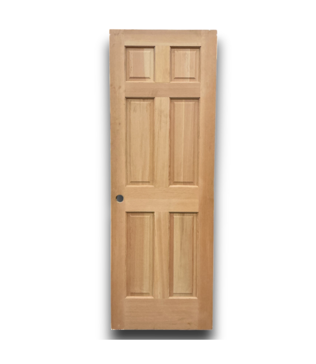 52376 Solid Core Unfinished Pine Interior Door LH 27.75" x 80"