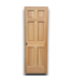 52376 Solid Core Unfinished Pine Interior Door LH 27.75" x 80"