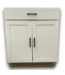 52379 White Base Cabinet 30"W