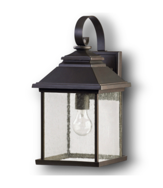52386 Pearson Bronze 1-Light Outdoor Wall Lantern