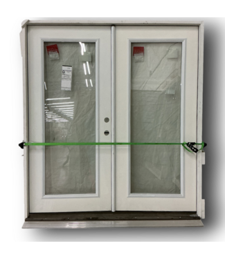 52387 Prehung French Full Lite Patio Exterior Door 71.375"W