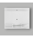 52388 Plaza White Floating TV Panel Integrated TV Mount