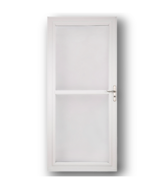 52389 Split Fullview White Reversible Storm Door 36" x 81"
